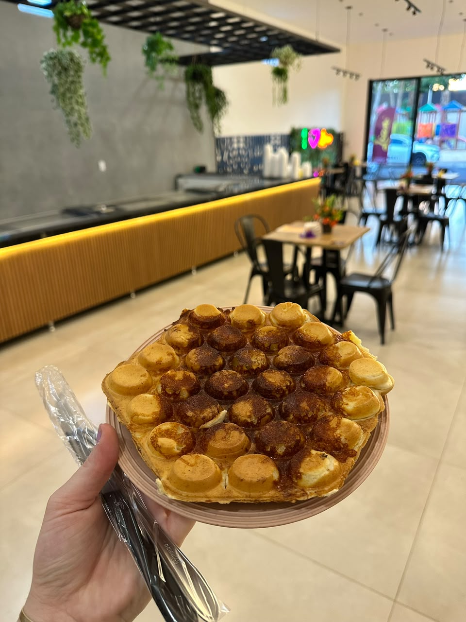 WAFFLE RÚSTICO